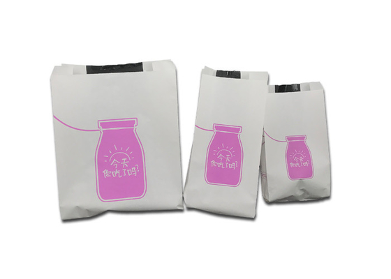 Good price 生物分解性のパン屋の包装袋は/食糧袋の再生利用できる特徴を取り除きます オンライン